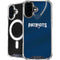 NFL New England Patriots Team Jersey iPhone 16 Plus MagSafe Case