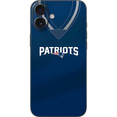 NFL New England Patriots Team Jersey iPhone 16 Plus Skin