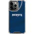 NFL New England Patriots Team Jersey iPhone 16 Pro Max Clear Case