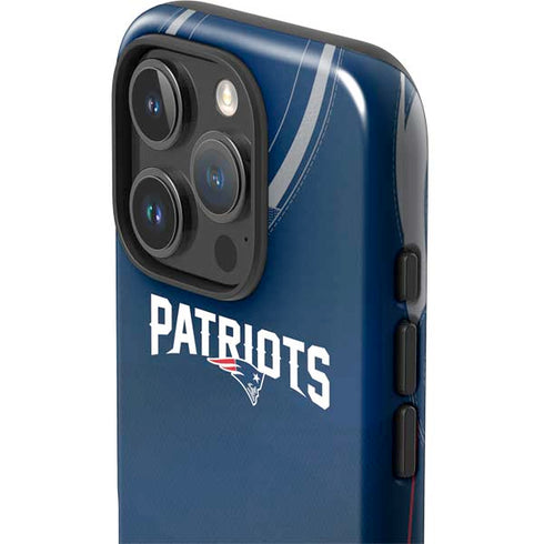 NFL New England Patriots Team Jersey iPhone 16 Pro Max Impact Case