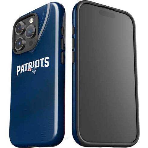 NFL New England Patriots Team Jersey iPhone 16 Pro Max Impact Case