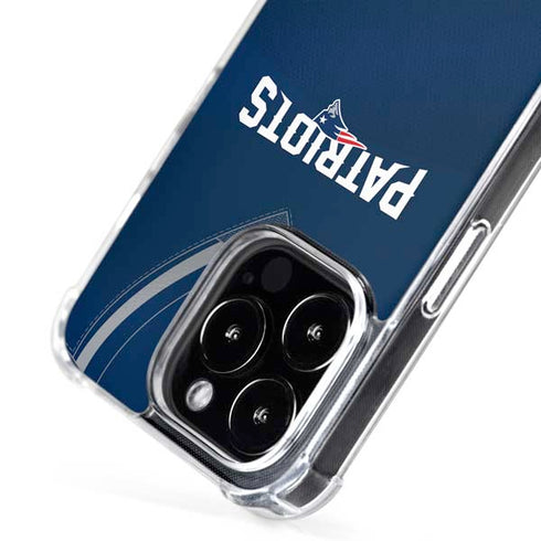 NFL New England Patriots Team Jersey iPhone 16 Pro Max MagSafe Case