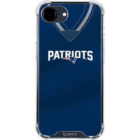 NFL New England Patriots Team Jersey iPhone 16e Clear Case