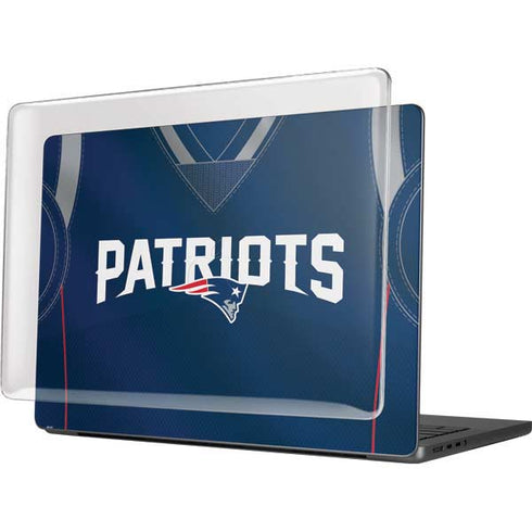 NFL New England Patriots Team Jersey MacBook Pro 14in (2021-24) Case plus Skin