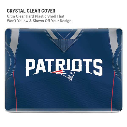 NFL New England Patriots Team Jersey MacBook Pro 14in (2021-24) Case plus Skin