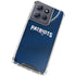NFL New England Patriots Team Jersey Moto G 5G (2025) Clear Case