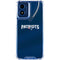NFL New England Patriots Team Jersey Moto G 5G (2024) Clear Case