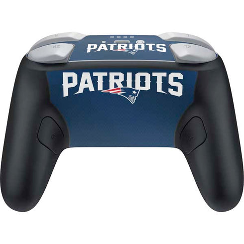 NFL New England Patriots Team Jersey Nintendo Switch 2 (2025) Pro Controller Skin
