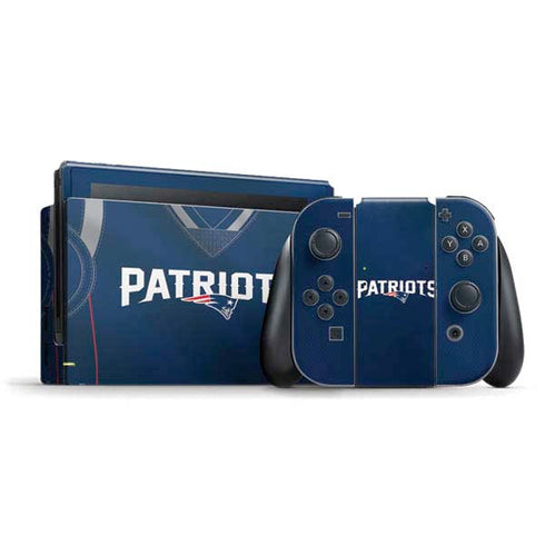 NFL New England Patriots Team Jersey Nintendo Skins