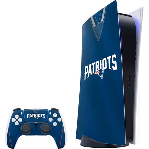 NFL New England Patriots Team Jersey PlayStation PS5 Skins