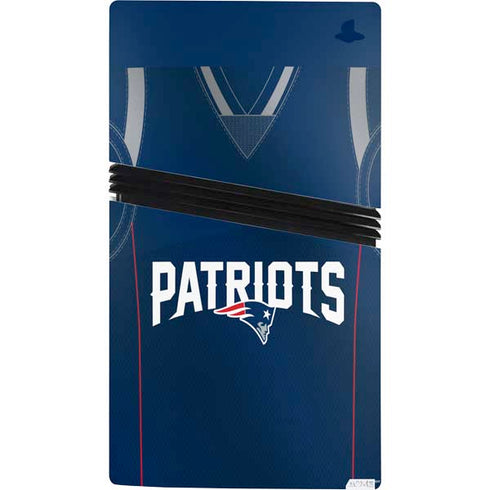 NFL New England Patriots Team Jersey PS5 Pro Bundle Skin