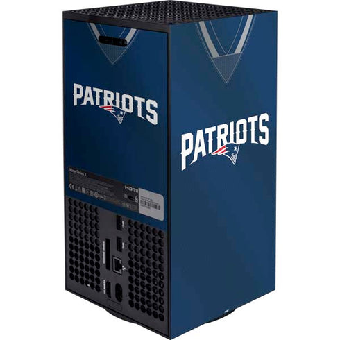 NFL New England Patriots Team Jersey Xbox Series X Bundle Skin