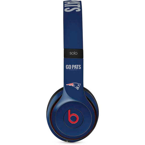 NFL New England Patriots Team Motto Beats Solo 3 Wireless Skin