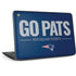 NFL New England Patriots Team Motto HP Chromebook Skin