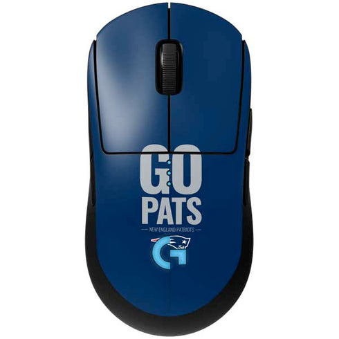 NFL New England Patriots Team Motto G Pro Wireless Gaming Mouse Skin
