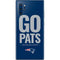NFL New England Patriots Team Motto Galaxy Note 10 Plus Skin