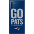 NFL New England Patriots Team Motto Galaxy Note 10 Skin