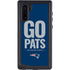 NFL New England Patriots Team Motto Galaxy Note 10 Waterproof Case