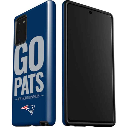 NFL New England Patriots Team Motto Galaxy Note20 5G Pro Case