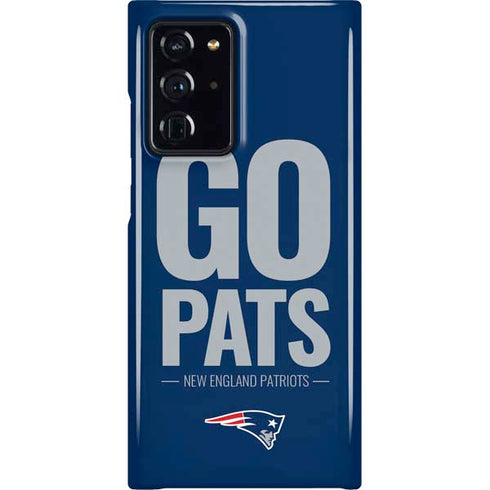 NFL New England Patriots Team Motto Galaxy Note20 Ultra 5G Lite Case