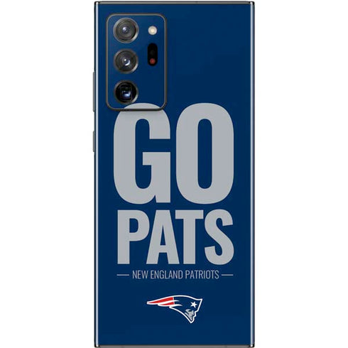 NFL New England Patriots Team Motto Galaxy Note20 Ultra 5G Skin