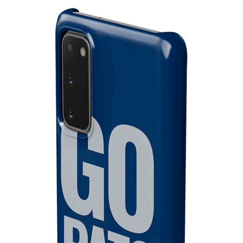 NFL New England Patriots Team Motto Galaxy S20 Lite Case