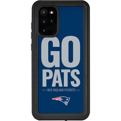 NFL New England Patriots Team Motto Galaxy S20 Plus Waterproof Case