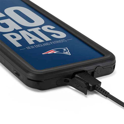 NFL New England Patriots Team Motto Galaxy S20 Plus Waterproof Case