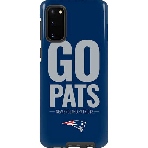 NFL New England Patriots Team Motto Galaxy S20 Pro Case