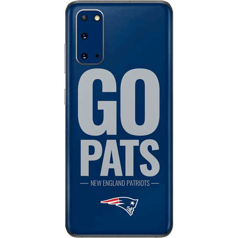 NFL New England Patriots Team Motto Galaxy S20 Skin