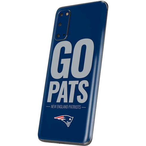 NFL New England Patriots Team Motto Galaxy S20 Skin