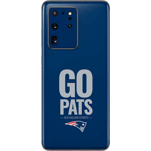 NFL New England Patriots Team Motto Galaxy S20 Ultra 5G Skin