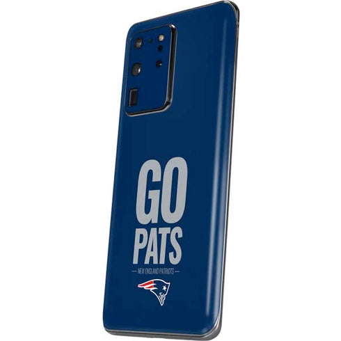 NFL New England Patriots Team Motto Galaxy S20 Ultra 5G Skin