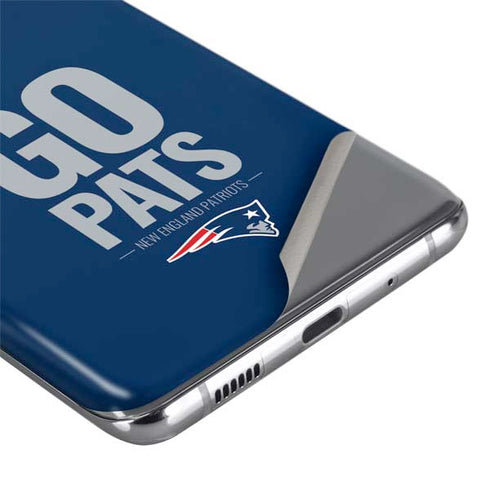 NFL New England Patriots Team Motto Galaxy S20 Ultra 5G Skin