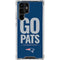 NFL New England Patriots Team Motto Galaxy S23 Ultra Clear Case