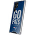 NFL New England Patriots Team Motto Galaxy S23 Ultra Clear Case