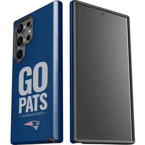 NFL New England Patriots Team Motto Galaxy S23 Ultra Pro Case
