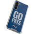 NFL New England Patriots Team Motto Galaxy S24 FE Clear Case