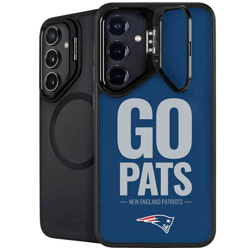 NFL New England Patriots Team Motto Galaxy S25 Kickstand Case