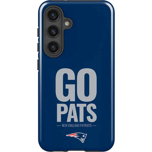 NFL New England Patriots Team Motto Galaxy S25 Plus Impact Case