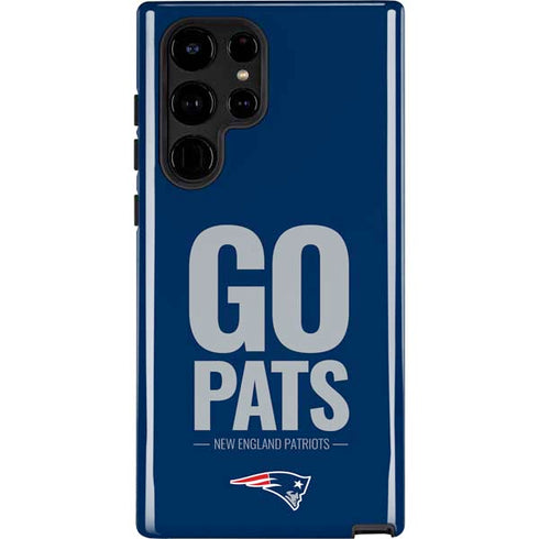 NFL New England Patriots Team Motto Galaxy S25 Ultra Impact Case