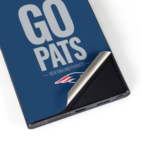 NFL New England Patriots Team Motto Galaxy S25 Ultra Skin