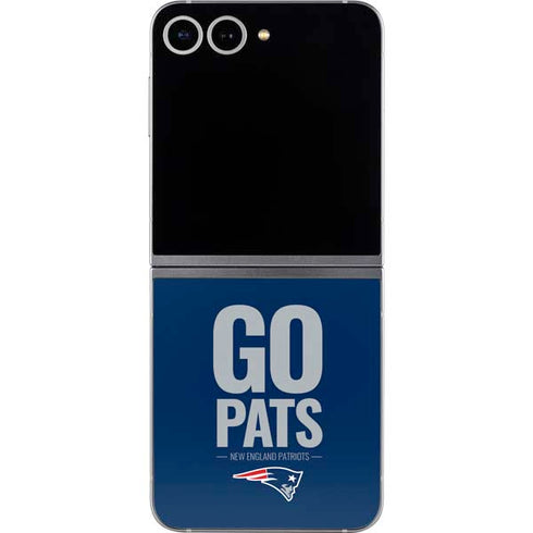 NFL New England Patriots Team Motto Galaxy Z Flip6 Skin