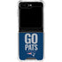 NFL New England Patriots Team Motto Galaxy Z Flip6 Clear Case