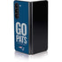 NFL New England Patriots Team Motto Galaxy Z Fold5 5G Skin