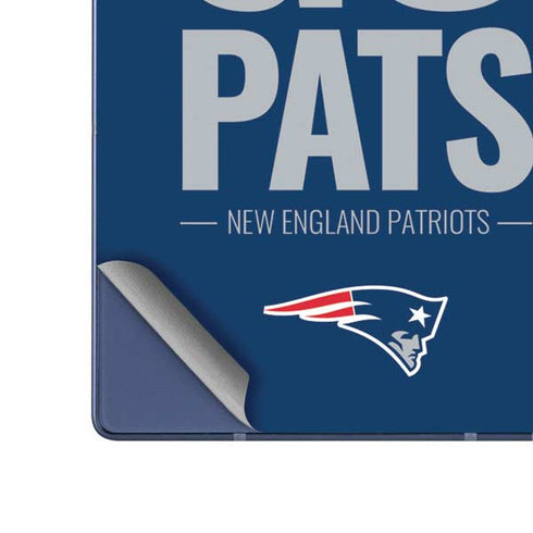 NFL New England Patriots Team Motto Galaxy Z Fold6 Skin