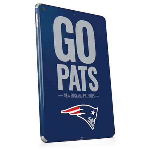 NFL New England Patriots Team Motto Apple iPad Skin