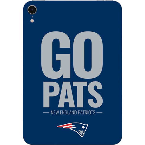 NFL New England Patriots Team Motto Apple iPad Mini Skin