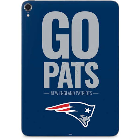 NFL New England Patriots Team Motto Apple iPad Pro Skin