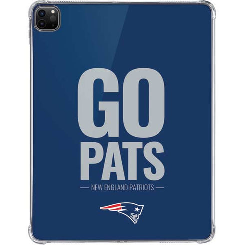 NFL New England Patriots Team Motto iPad Pro 11in (2024) Clear Case